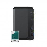 Synology DS223 2Bay 8TB NAS met 2x 4TB Synology HAT3300-4T HDD